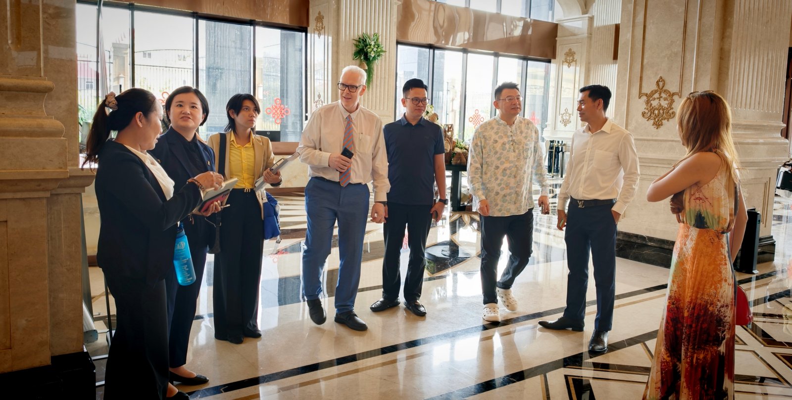 Inspiring meeting at JD Polman discussing new opportunities.